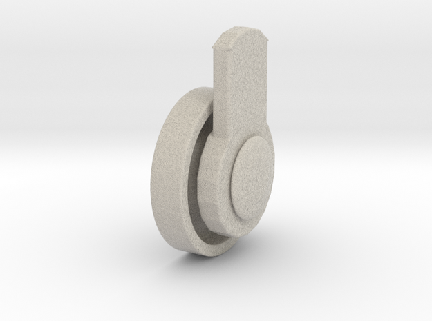 Wheel for furniture pieces in Natural Sandstone