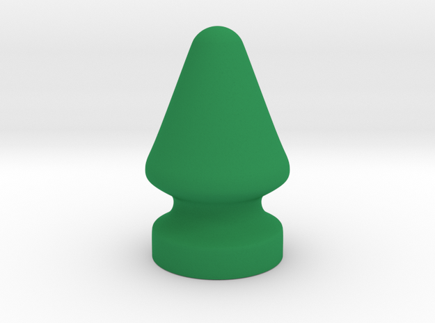 French Christmas Tree in Green Processed Versatile Plastic