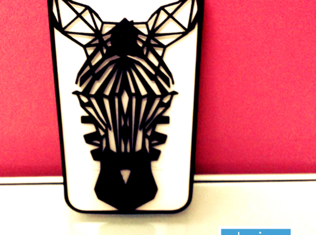 Zebra iphone 4s Case in Black Natural Versatile Plastic