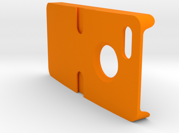 "The Prompt" for iPhone 4/4s Case/Windshield/Dash  in Orange Processed Versatile Plastic