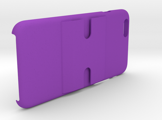 Iphone 6 Phone Case & Windshield/Dash Mount in Purple Processed Versatile Plastic