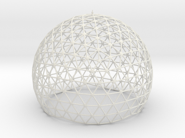 Dome Truss in White Natural Versatile Plastic