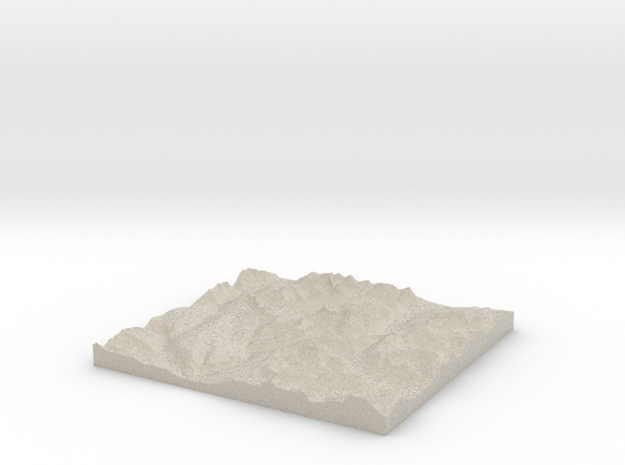 Model of Ipasha Peak in Natural Sandstone