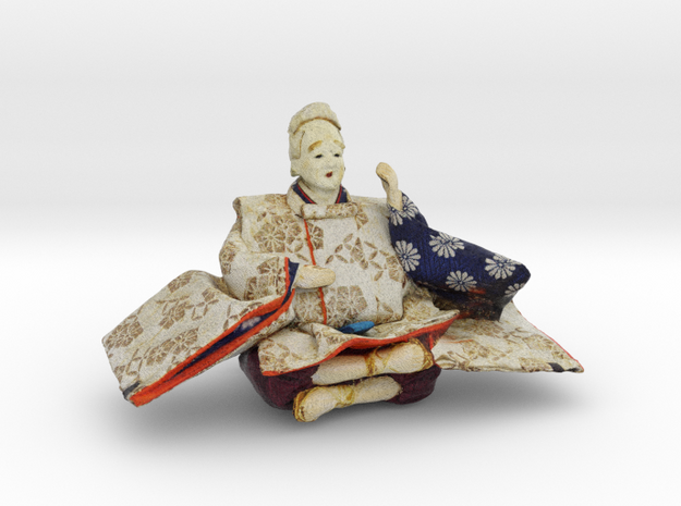 The Japanese Hina doll-4 in Full Color Sandstone
