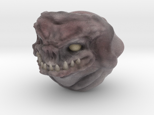 Demon ball collectible in Full Color Sandstone