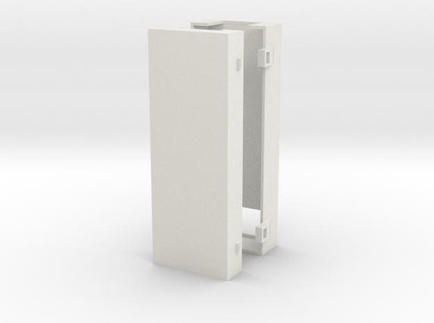 Usbdm Shell in White Natural Versatile Plastic