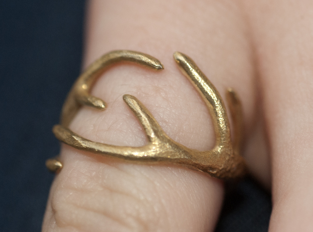 Antlers Ring 17mm 