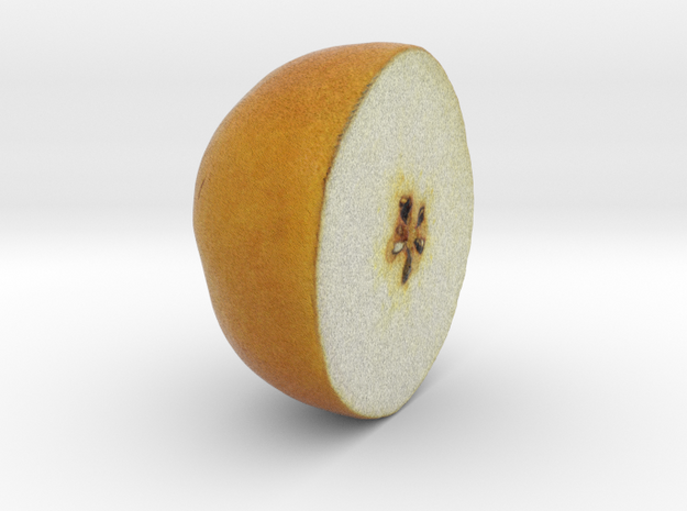 The Pear-3-Upper Half in Full Color Sandstone