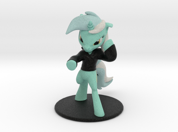 My Little Pony - Lyra Posed (≈85mm tall) in Full Color Sandstone