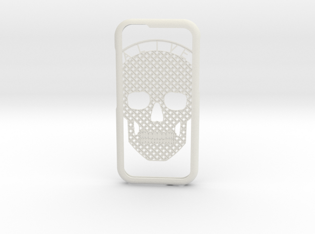 AliveSkull iPhone 6 Case in White Natural Versatile Plastic