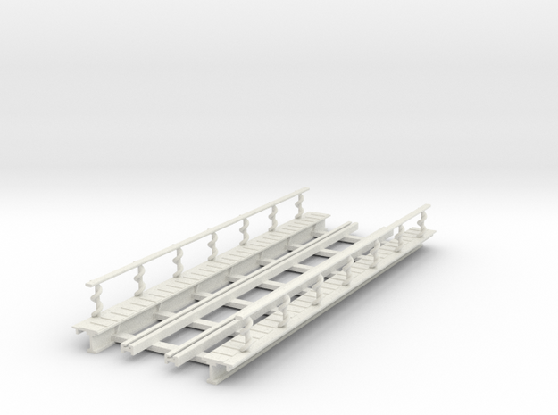 R-165-straight-2r-bridge-track-long-plus-walkway-s in White Natural Versatile Plastic