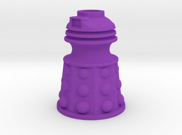 Dalek Post Version B in Purple Processed Versatile Plastic