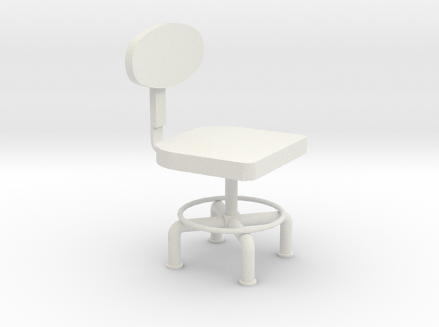 HTLA office chair 10% in White Natural Versatile Plastic