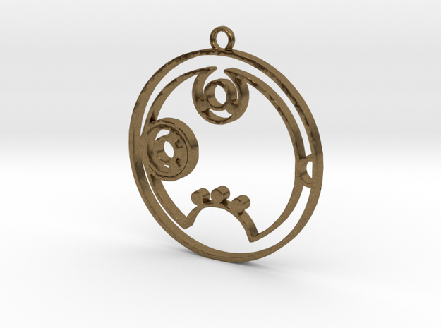 Rachelle - Necklace in Natural Bronze