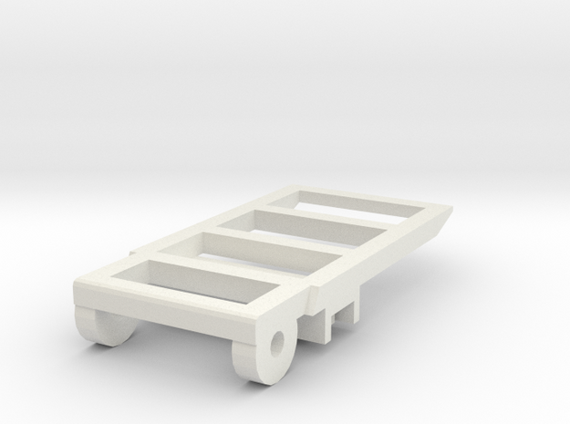 Ramp 1 carriers for the Construction and Forestry  in White Natural Versatile Plastic
