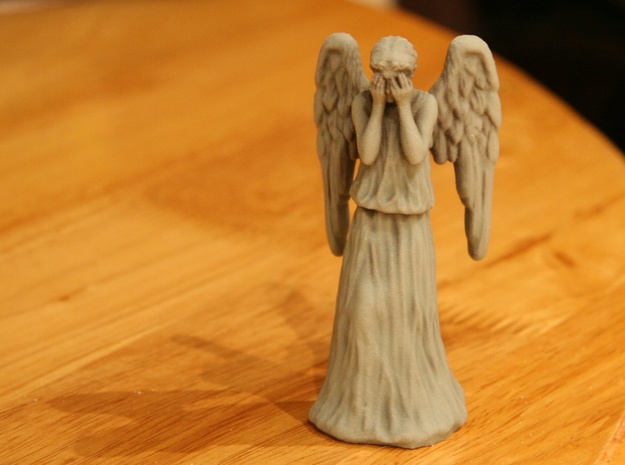 Some Call Me a Weeping Angel.. in White Natural Versatile Plastic
