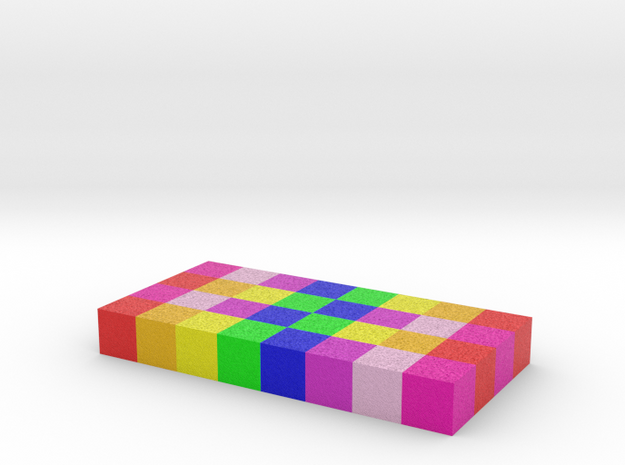 Color Blocks in Full Color Sandstone