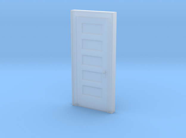 Miniature 1:48 5 Panel 30" Door in Tan Fine Detail Plastic