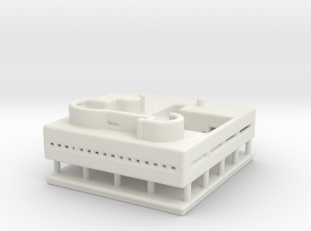 Villa Savoye in White Natural Versatile Plastic