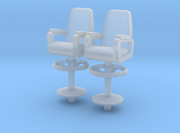 1:72 Scale Captain Chair in Tan Fine Detail Plastic