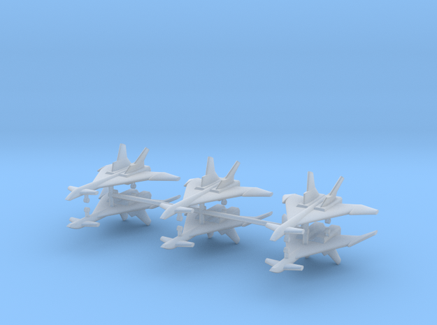1/500 Mikoyan MiG-31 (Firefox) (x6) in Smooth Fine Detail Plastic