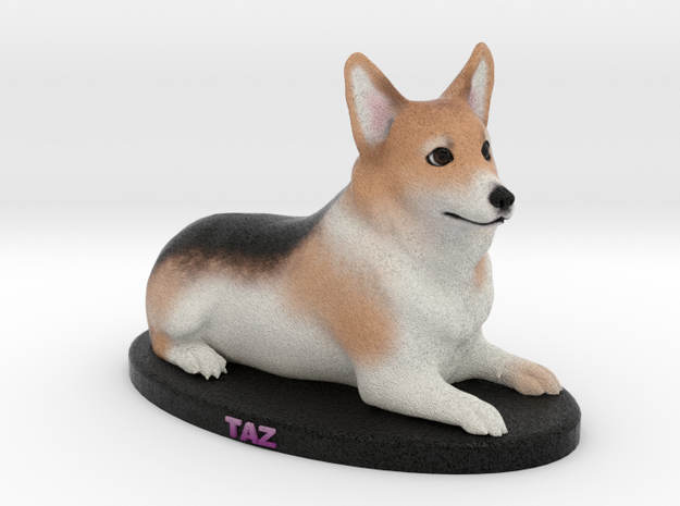 Custom Dog Figurine - Taz