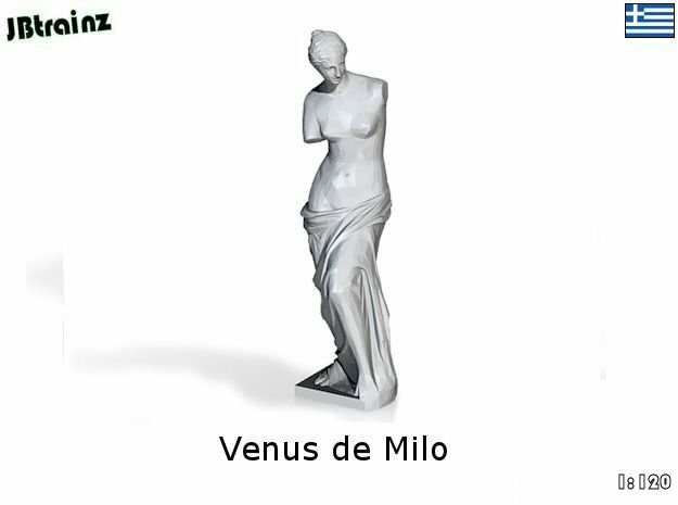 Venus de Milo (1:120) in Tan Fine Detail Plastic