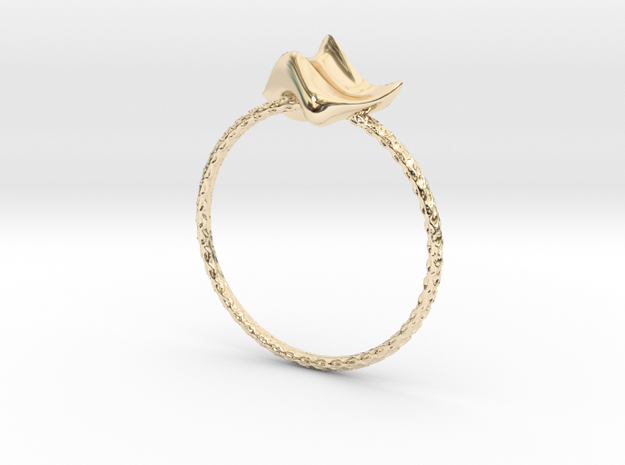 TPG Princes Ring in 14K Yellow Gold