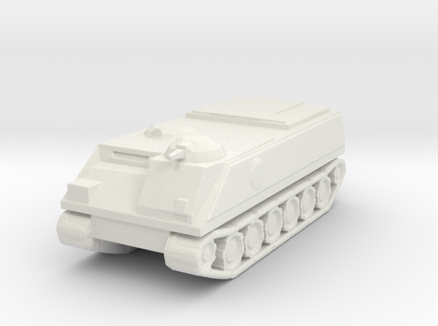 Armored Carrier in White Natural Versatile Plastic