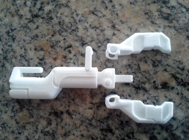 Proto-Halo Gravity Wrench Body in White Processed Versatile Plastic