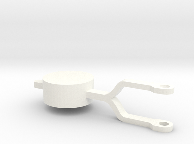 ZE/GTW wisselsteller kloot in White Processed Versatile Plastic