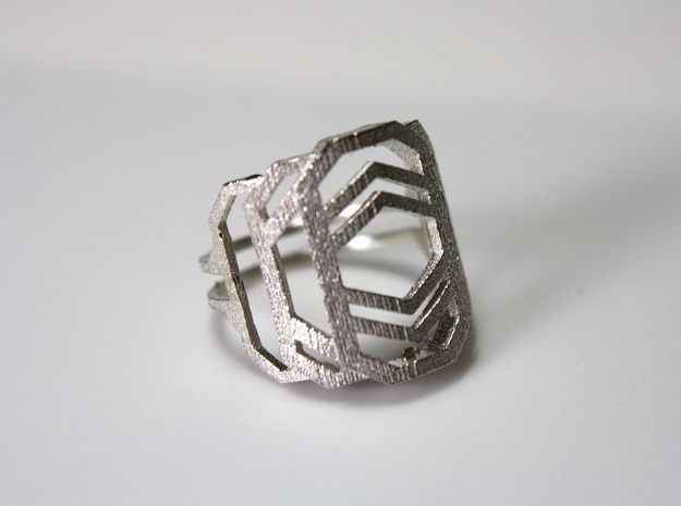 Art Deco Ring - Layers Of Life - US Size 07