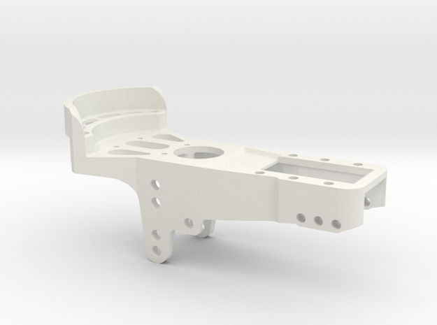 Fw190 and F to K Me109 pedal in White Natural Versatile Plastic