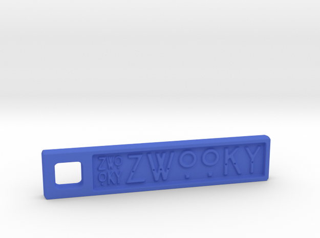 ZWOOKY Style 03 Sample in Blue Processed Versatile Plastic
