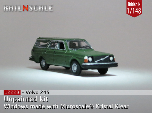 Volvo 245 DL (British N 1:148) in Smooth Fine Detail Plastic