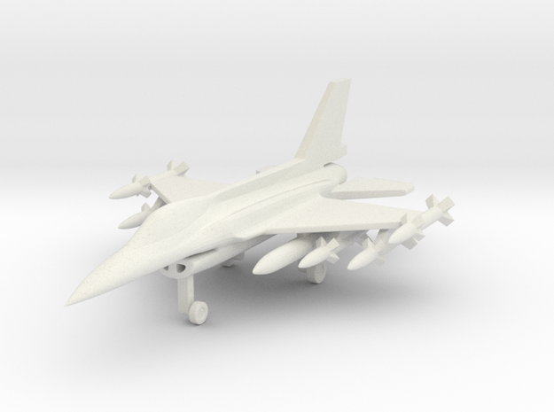 1/285 (6mm) F-16I SUFA  in White Natural Versatile Plastic