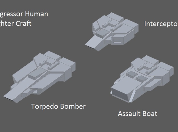 8 Aggressor torpedo bombers in Tan Fine Detail Plastic