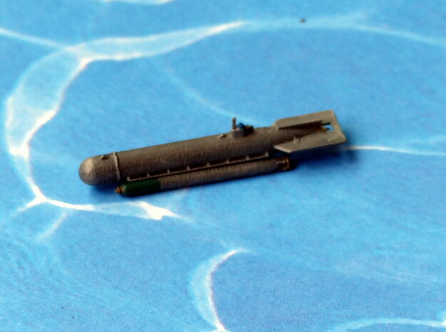 Submarine Type "Molch" 1/285 6mm in Tan Fine Detail Plastic