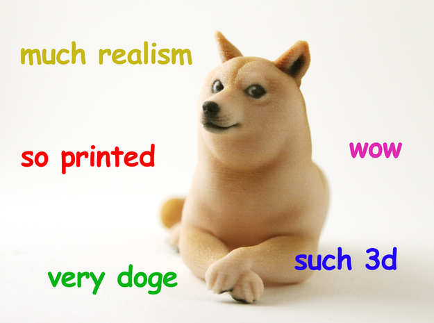 doge in Full Color Sandstone