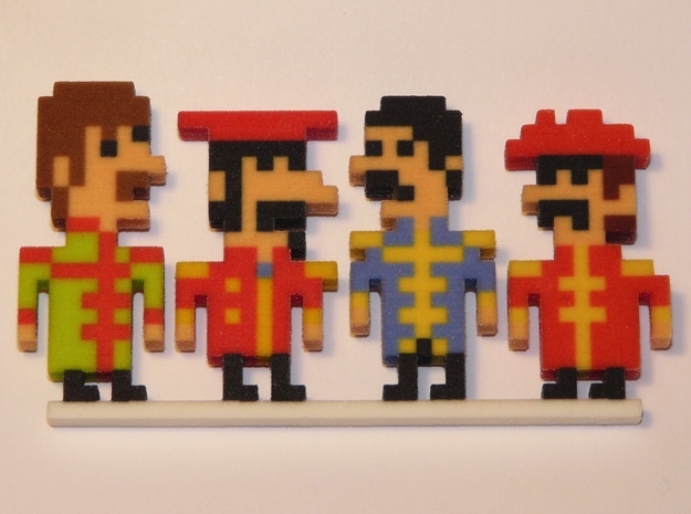 Beatles iotacons (Sgt. Pepper) in Full Color Sandstone