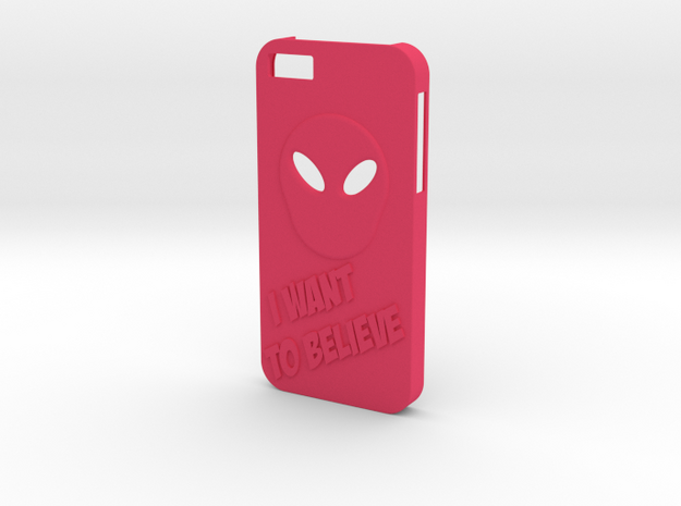 Iphone 5/5s Case Alien in Pink Processed Versatile Plastic