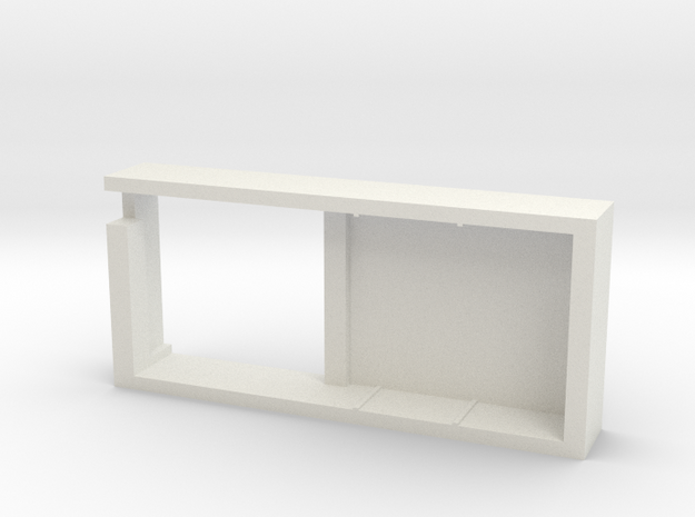 SX350 Chipset Tray in White Natural Versatile Plastic