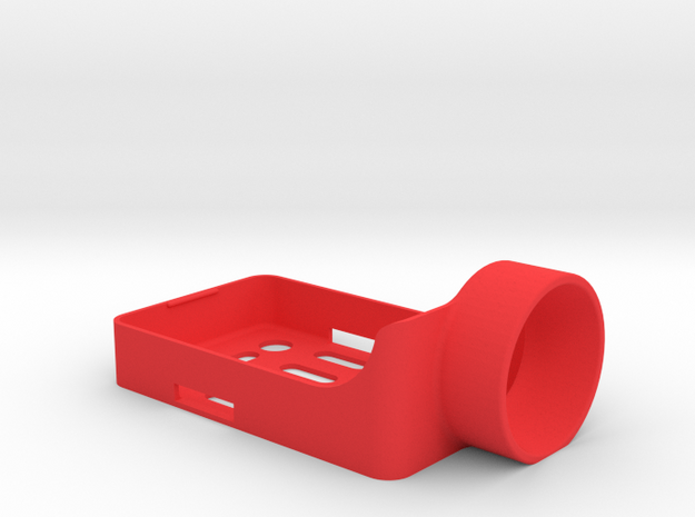 Mobius holder for ZMR250 frame in Red Processed Versatile Plastic