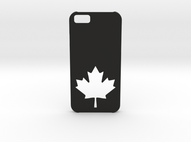 I-phone 6 Case: Canada in Black Natural Versatile Plastic