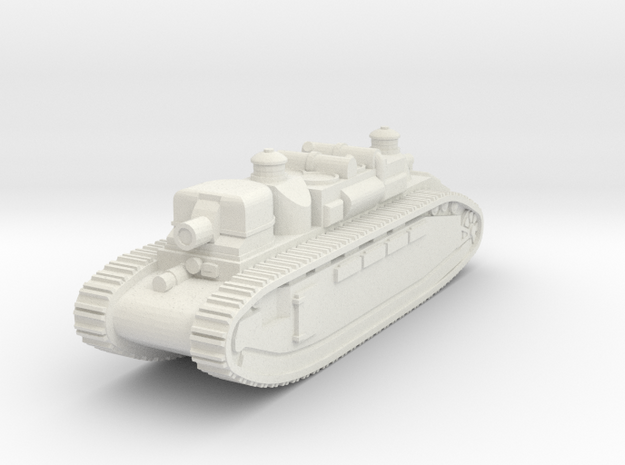  French Char 2C Alsace- 1/285 (Qty.1) in White Natural Versatile Plastic