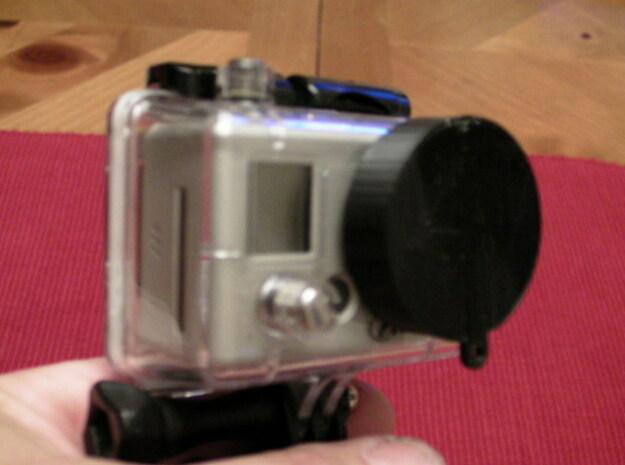 GoPro Lens Cap in White Natural Versatile Plastic