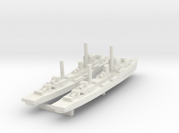 Tachin (Maeklong class Sloop) 1/1800 x2 in White Natural Versatile Plastic
