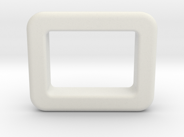 SX350 Screen Bezel 3mm in White Natural Versatile Plastic