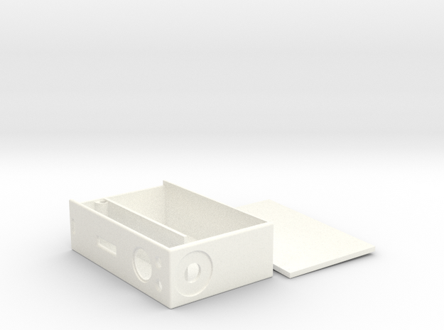 BussBox TK (Prototype) in White Processed Versatile Plastic