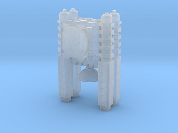 Quad Cannon Upscaled 2X in Smooth Fine Detail Plastic